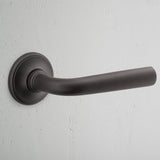 Puxador de porta Apsley (fixo) – Bronze 